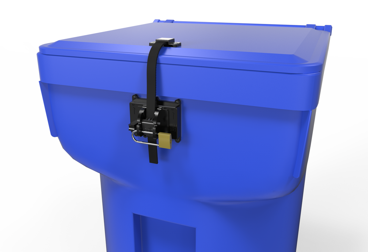 CanLOK-600 Lockable/Auto-Unlocking Trash Can Lock
