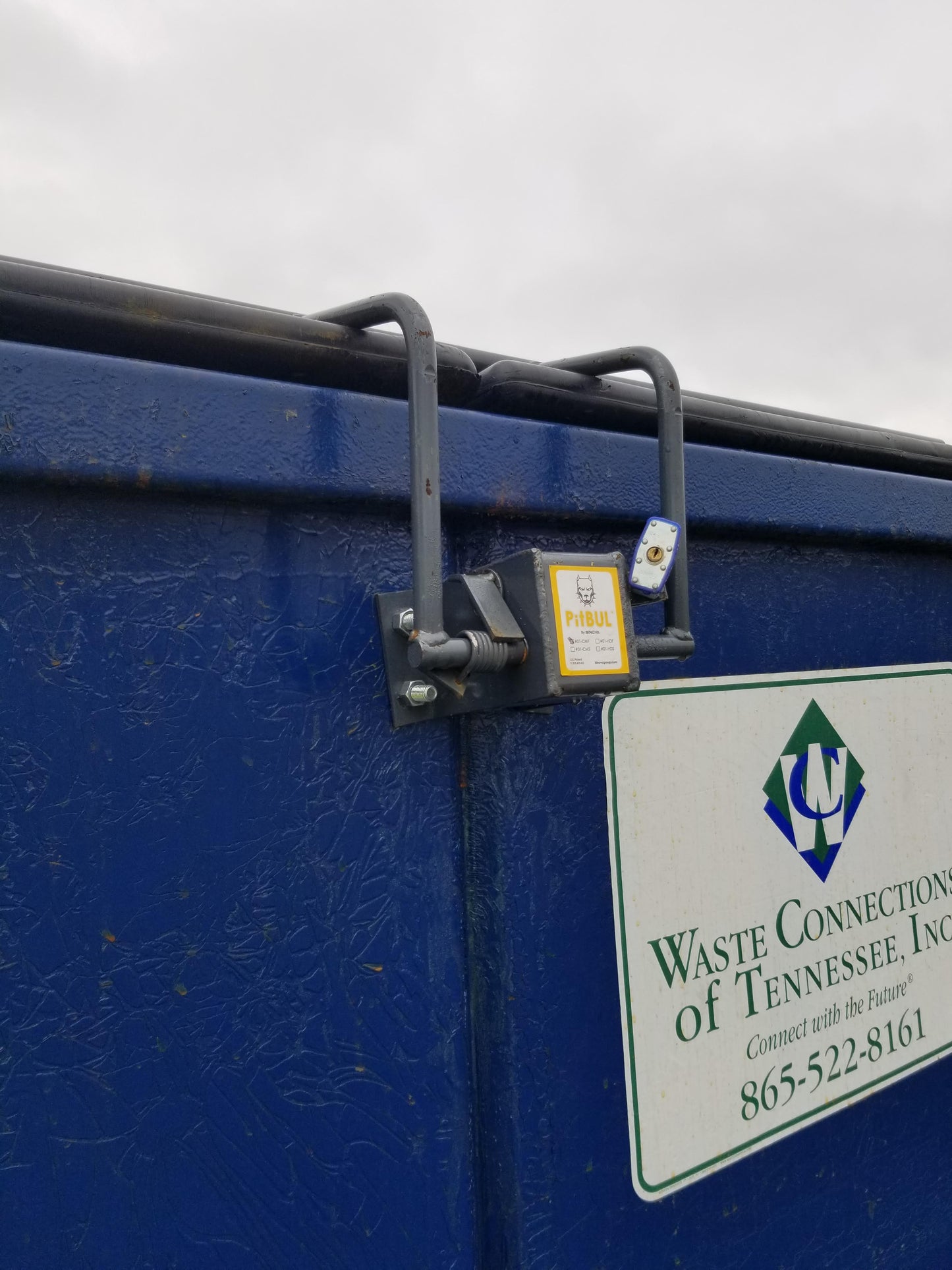 PitBUL™ Flat Top Dumpster Lock